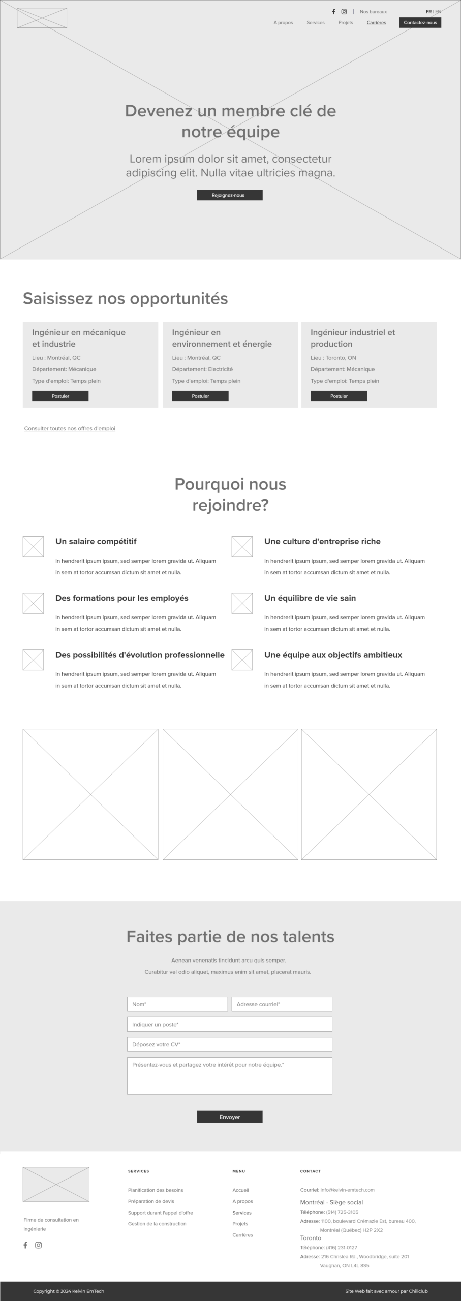 Kelvin Emtech wireframe carrieres