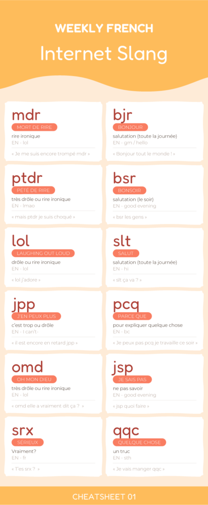 01 cheatsheet frenchoclock